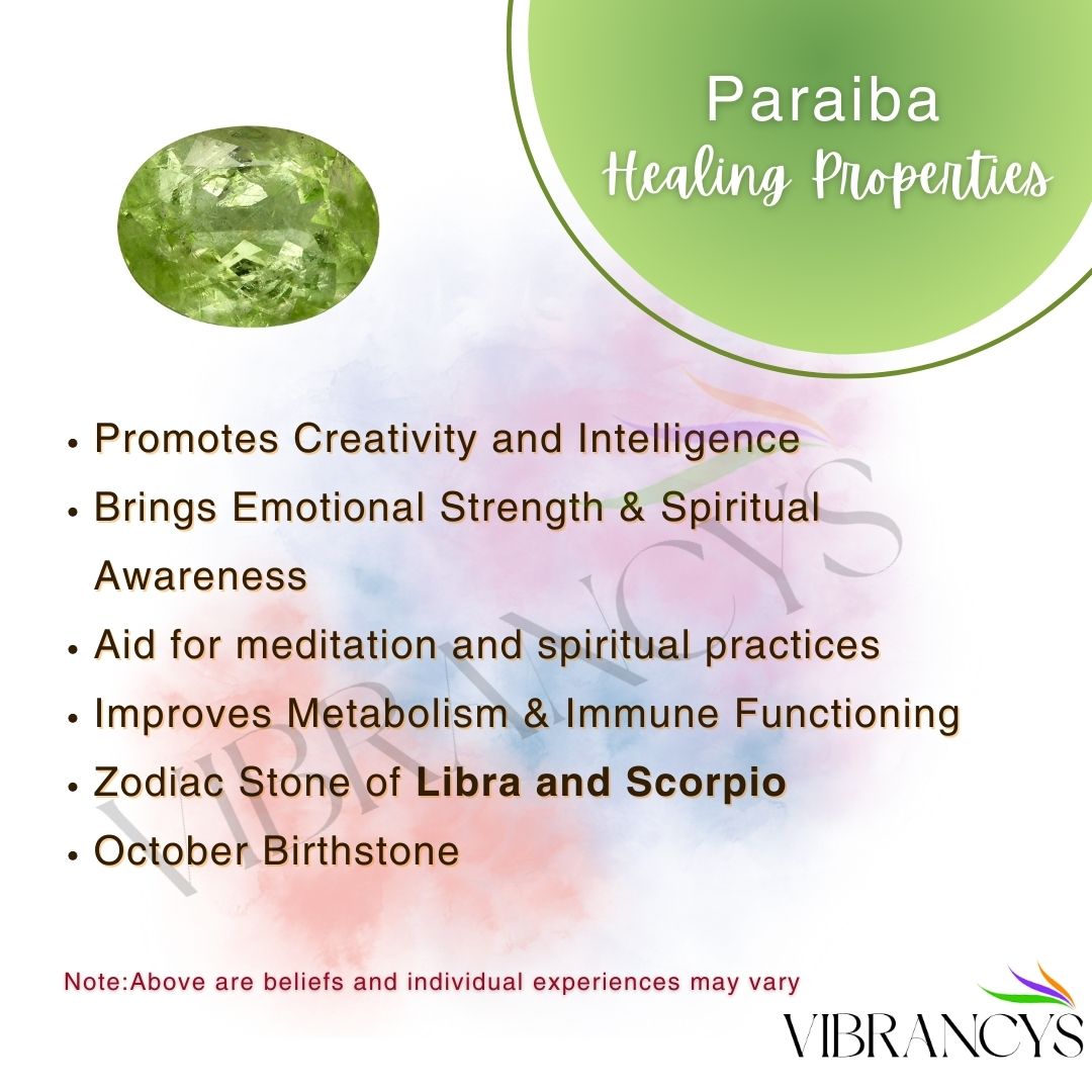 Paraiba Tourmaline 0.25 Carats