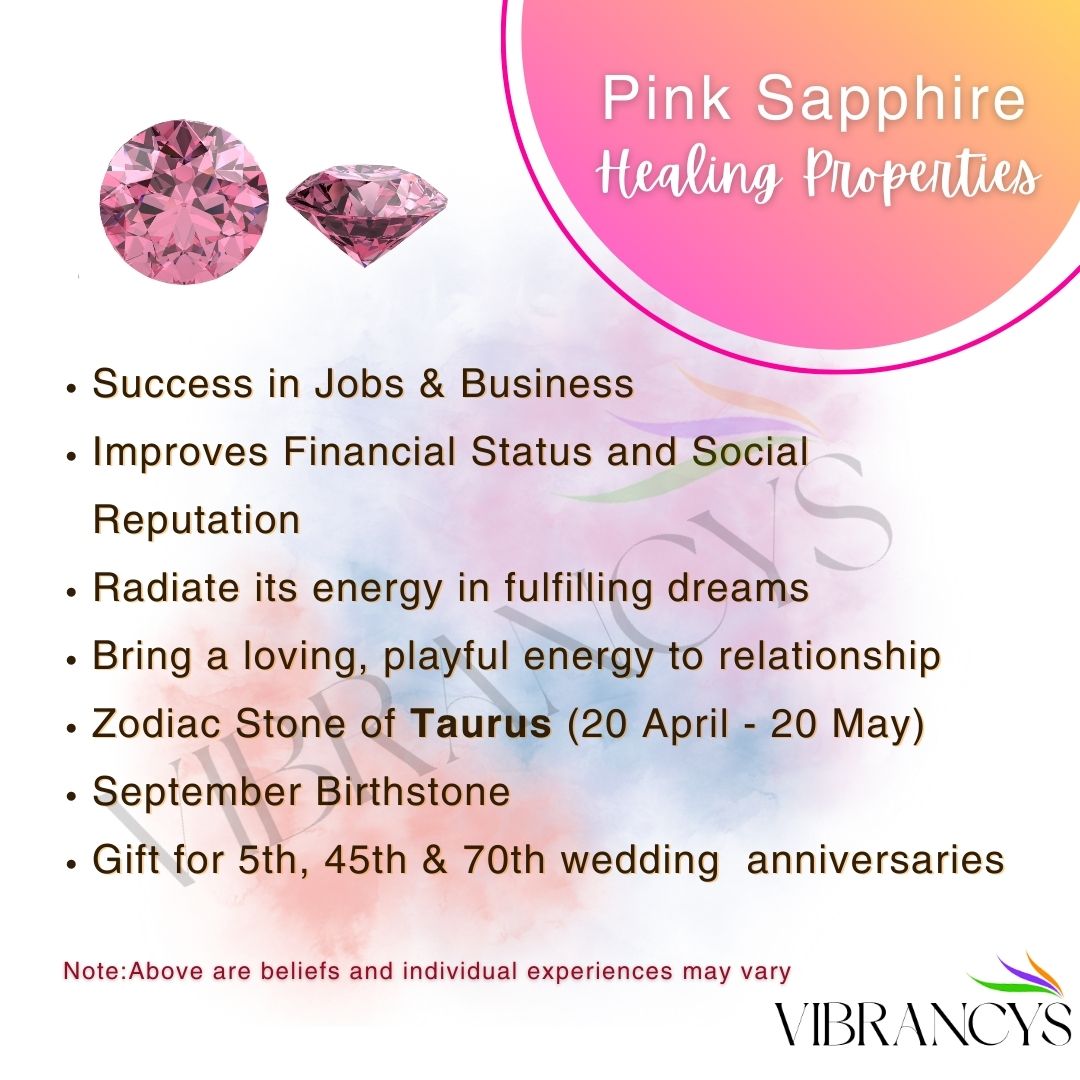 Matching Pairs in Pink Sapphire