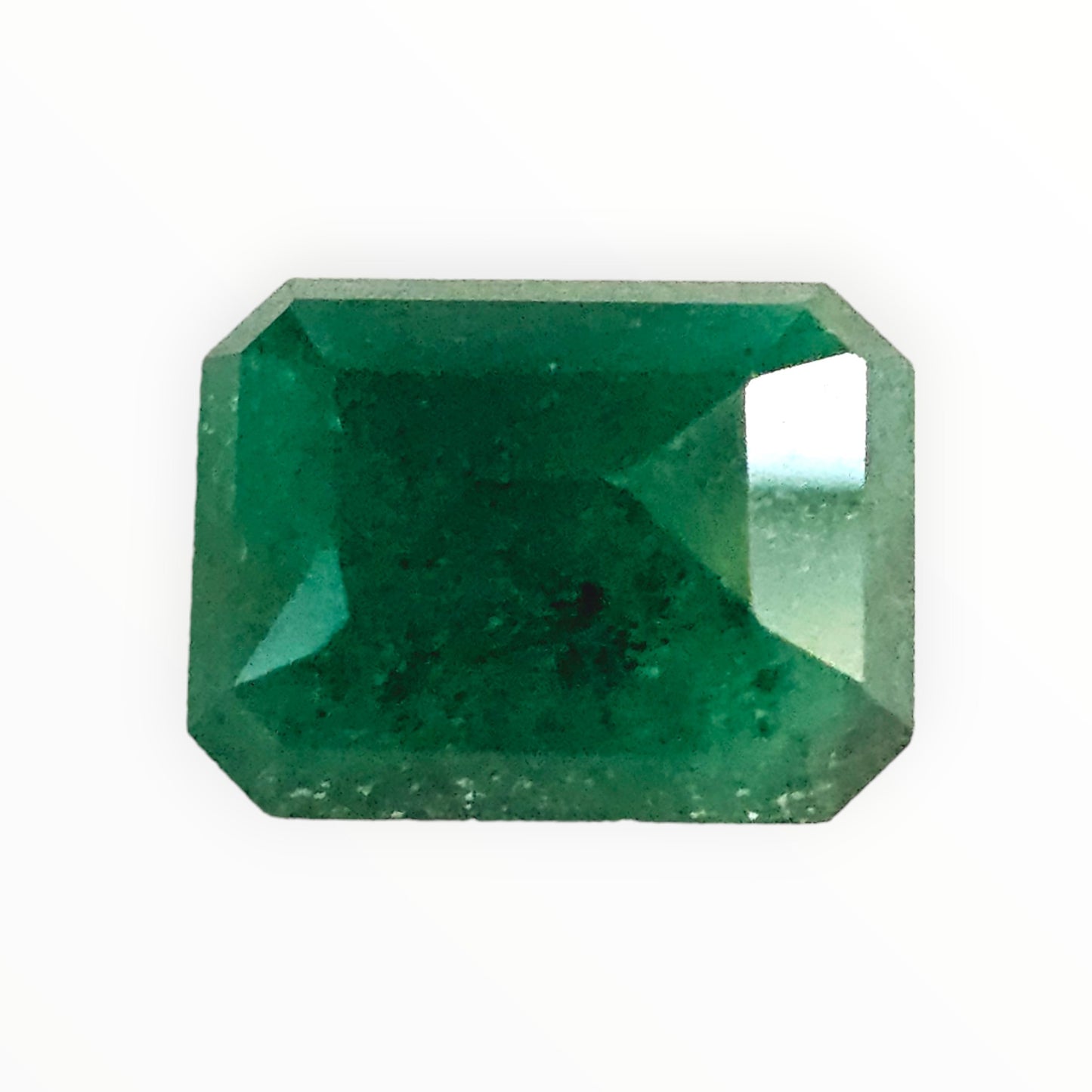 Certified Emerald (Panna)-5.96 Carats (6.55 Ratti) Zambia, SKU: DF0305