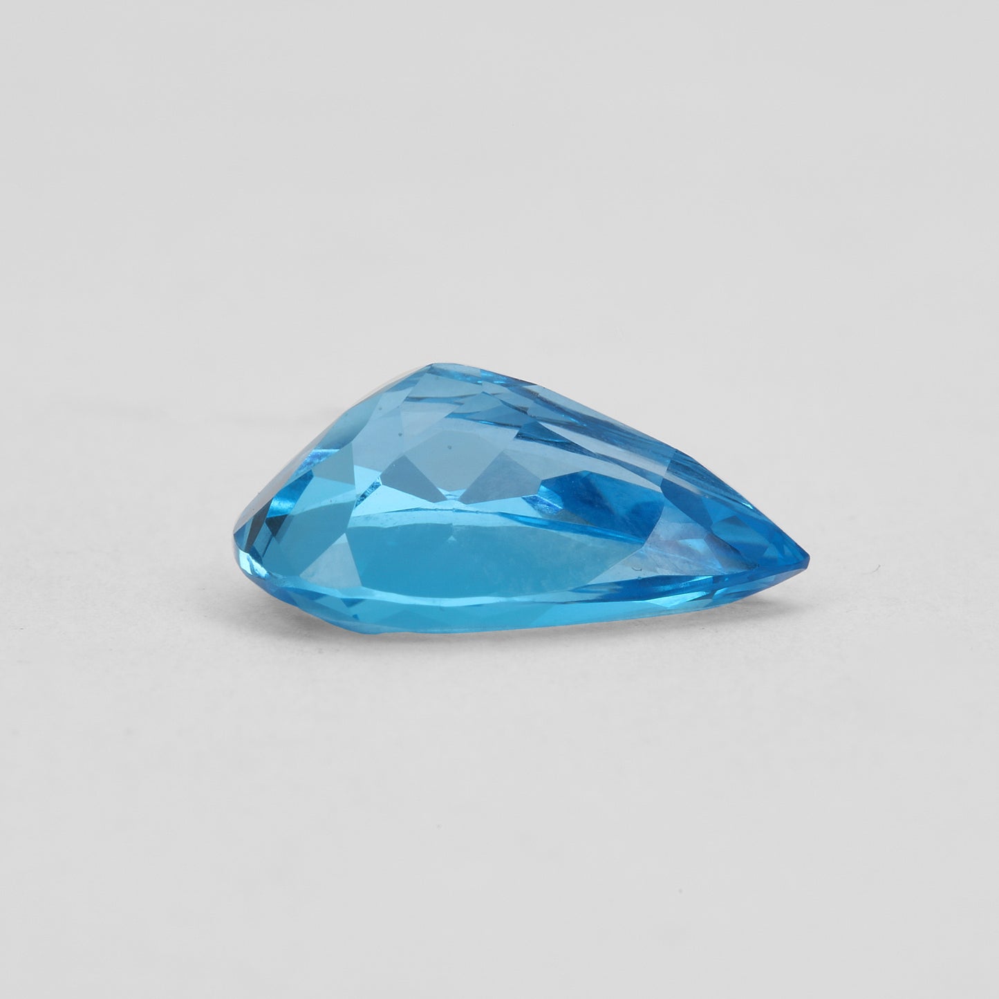 Swiss Blue Topaz Pear 10.60 Carats