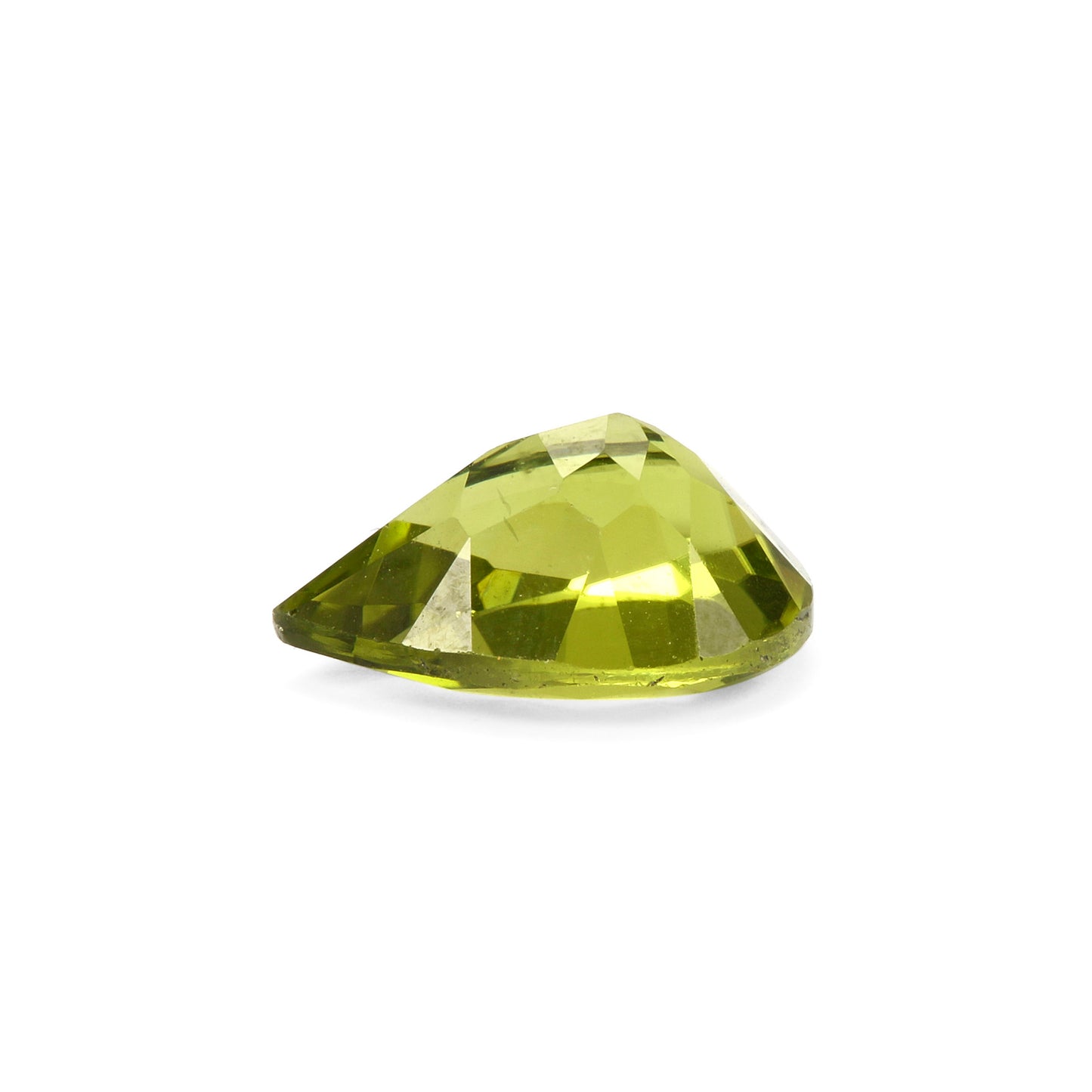 Certified Peridot Pear 2.62 Carats - FW0384