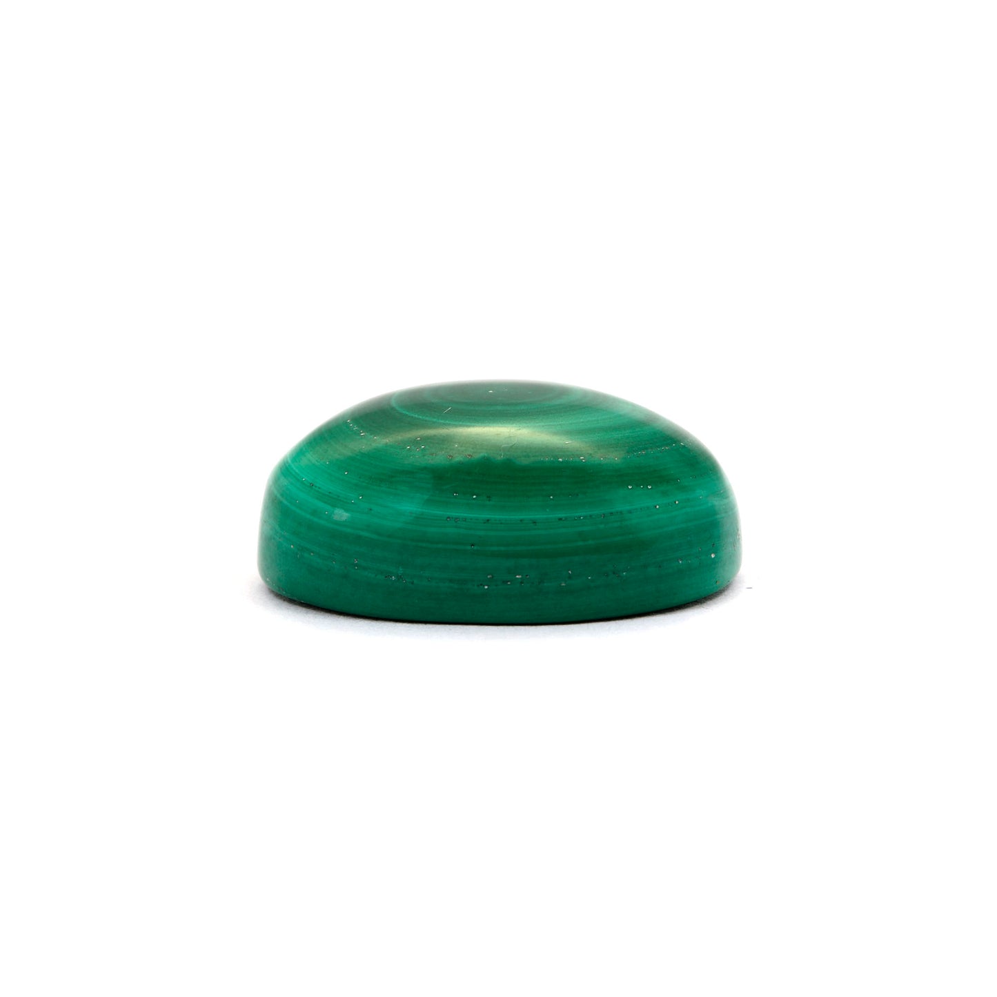 Natural Malachite Gemstone Oval Cabochon 18.50 Carats
