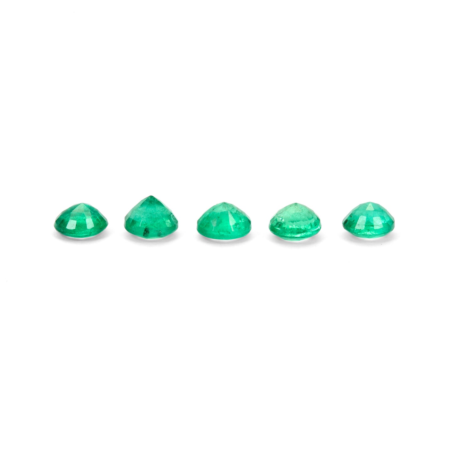 5Pc Lot Premium Emerald (Rnd 3x3mm) KPQG89