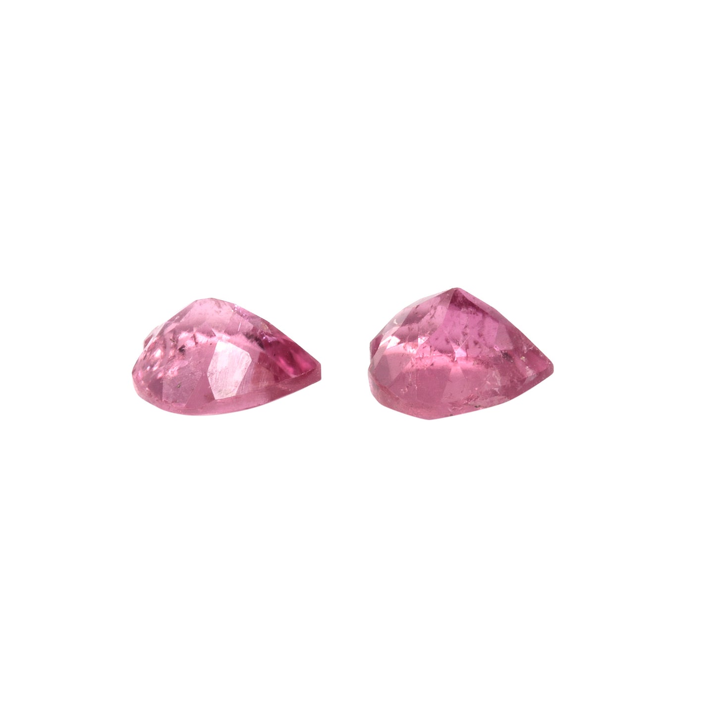 2Pc Lot Pink Tourmaline (Heart 5x5mm) KTSI08