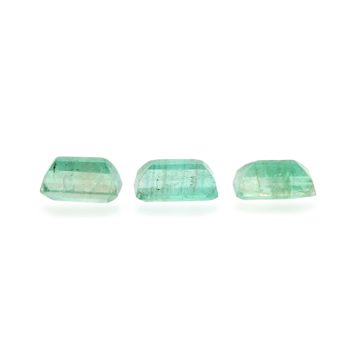 2Pc Lot Emerald (Baguette 4x2mm) 0.20 Carats NDCI98