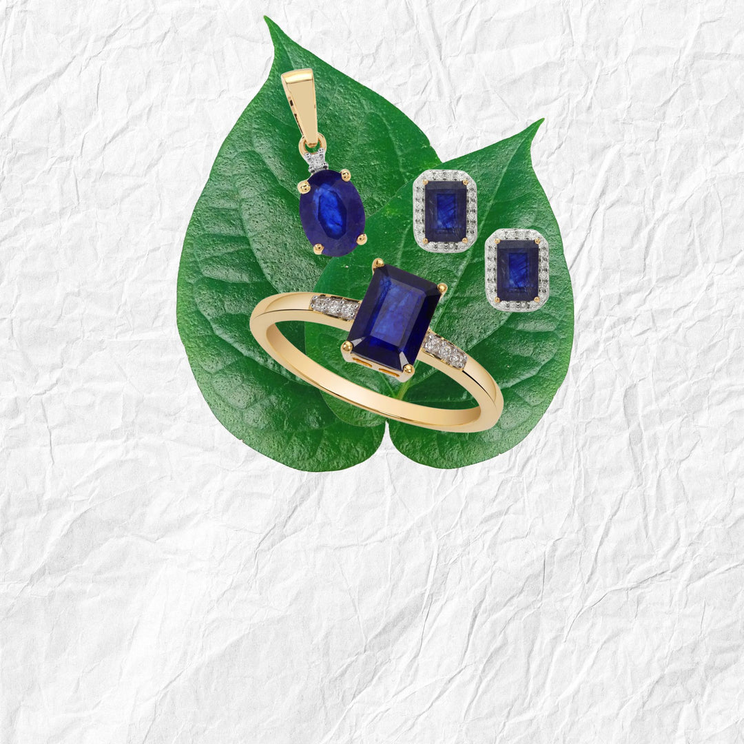 Buy Stunning Blue Sapphire Jewellery Online at Best Price