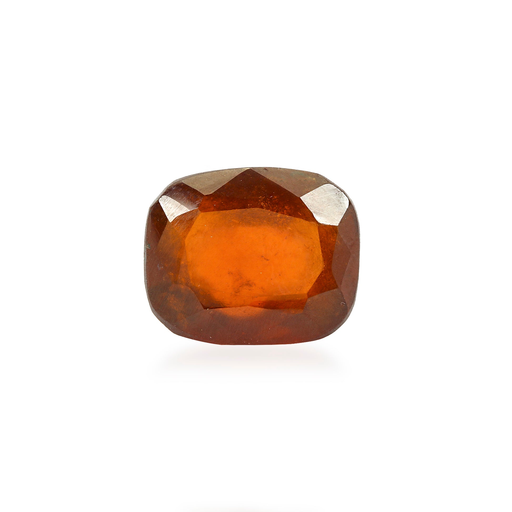 Certified Hessonite (Gomed) 14.23 Cts (15.65 Ratti) India QOZI81