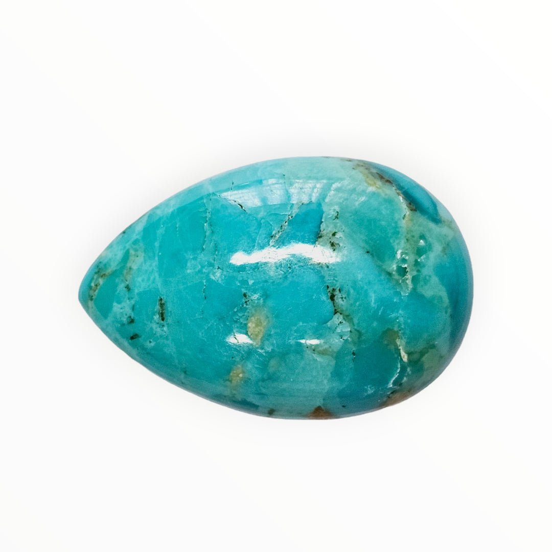 Certified Turquoise 15.90 Carats (24X16 MM) Egypt