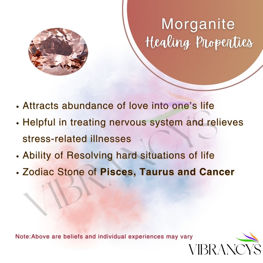 Peach Morganite 7x5mm 0.70 Carats