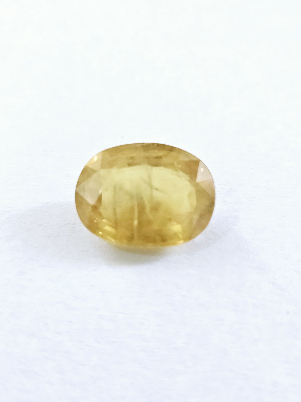 Yellow Sapphire-4.25 Carats (4.67 Ratti) Thailand, SKU: FDCI26-17