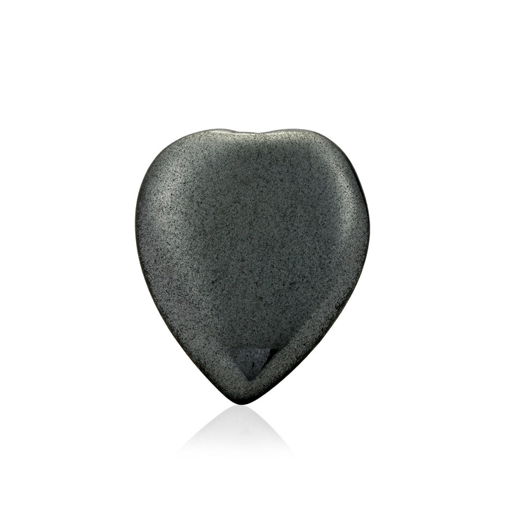 Hematite Heart Palm Stone(40gm)