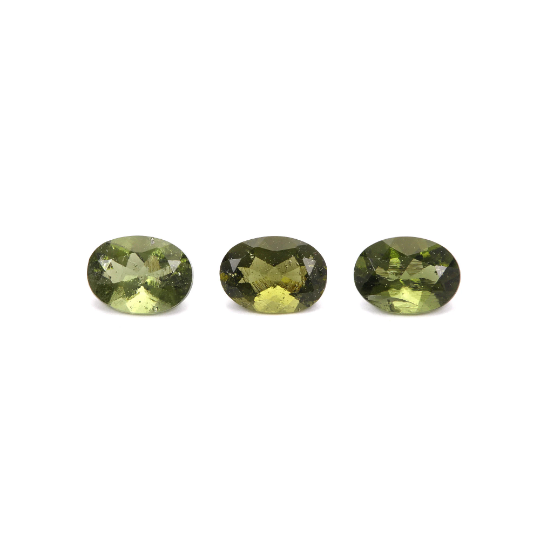 Moldavite (Oval 7x5mm) 0.50 Carats