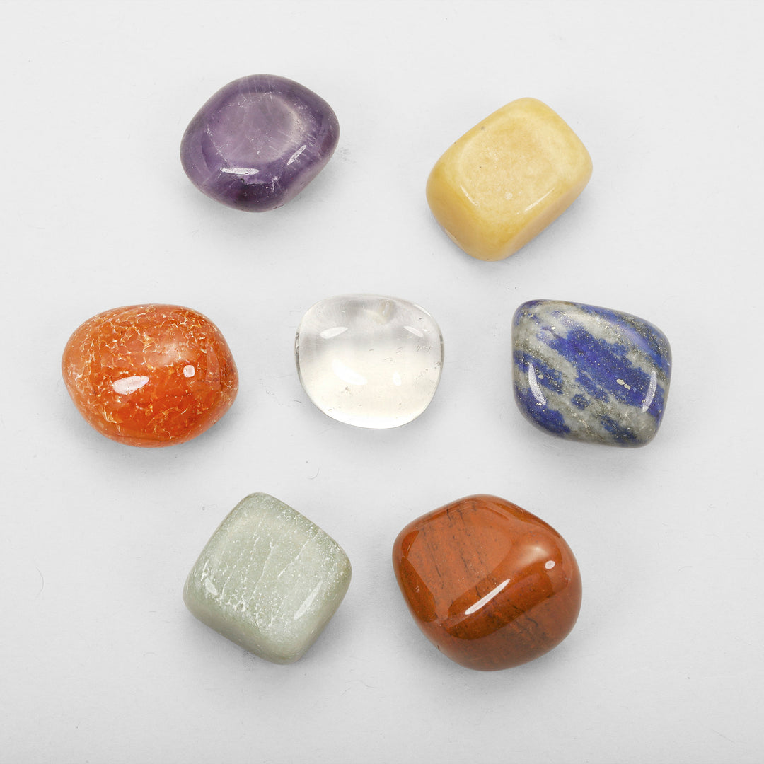 7 Chakra Tumble Stone Set