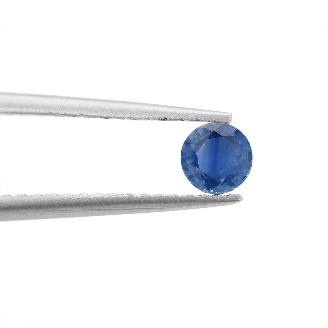 2Pc Lot Ceylon Blue Sapphire 4.50mm 0.50 Carats