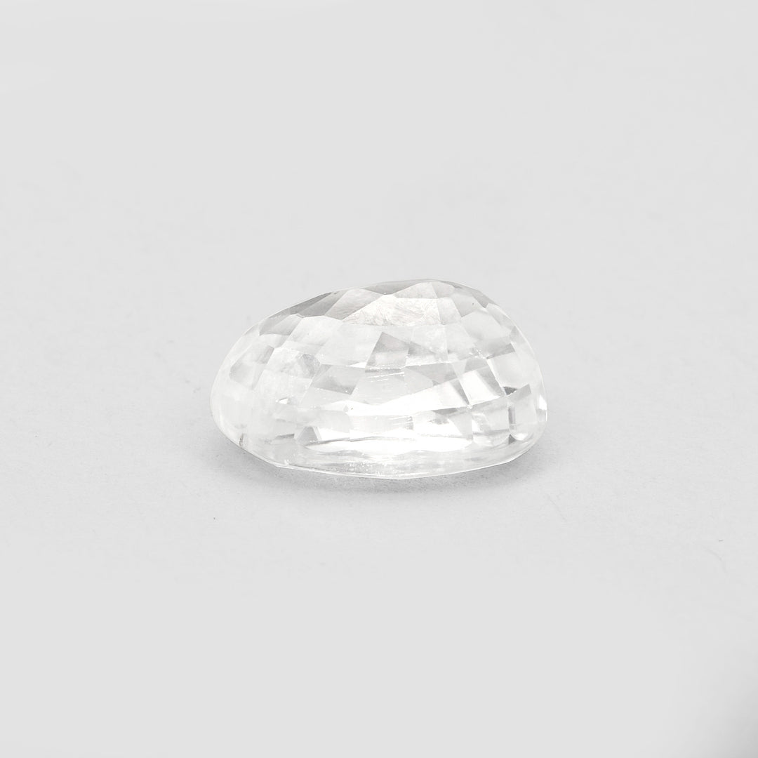 Certified White Zircon 6.49 Cts (5.90 Ratti) AJVW39