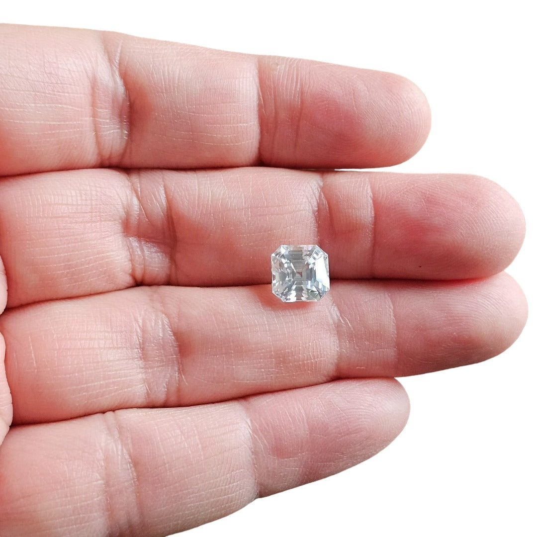 Certified White Zircon 5.34 Cts (5.87 Ratti) AZVW96_1