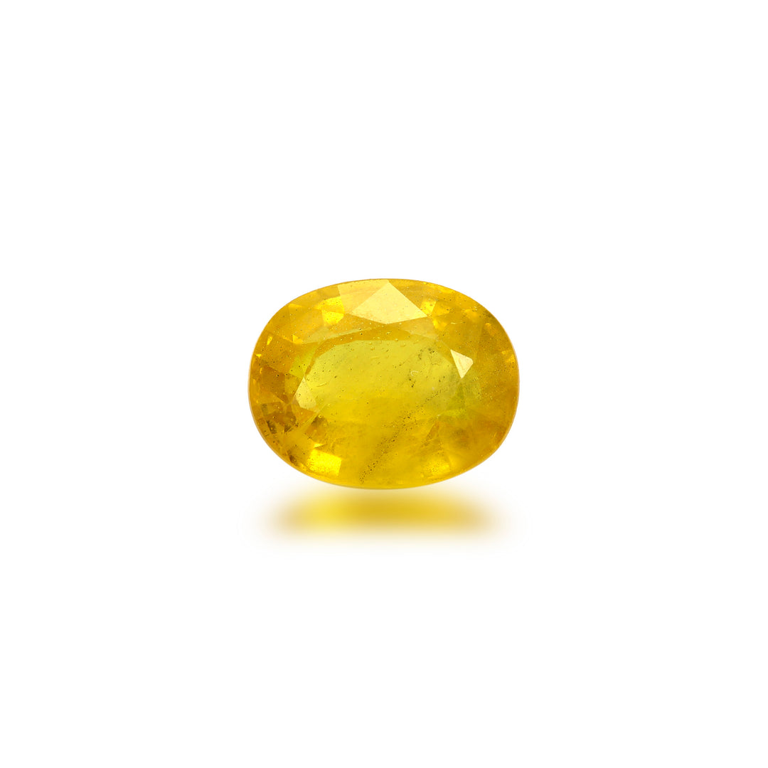 Yellow Sapphire (Pukhraj) 4.15 Cts (4.56 Ratti) Thailand