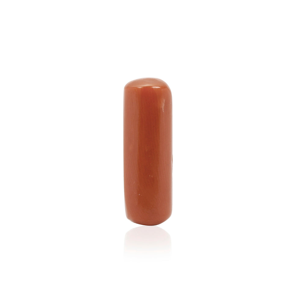 Certified Red Coral (Moonga) 8.00 Cts. (8.80 Ratti) Italy APZI29