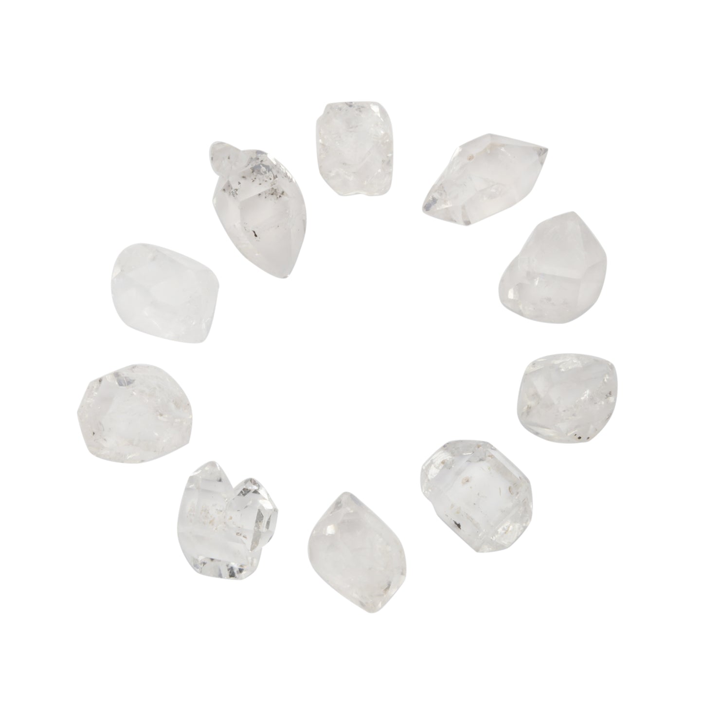 5Pc Lot Herkimer Quartz Rough 21.00 Carats AUCI54