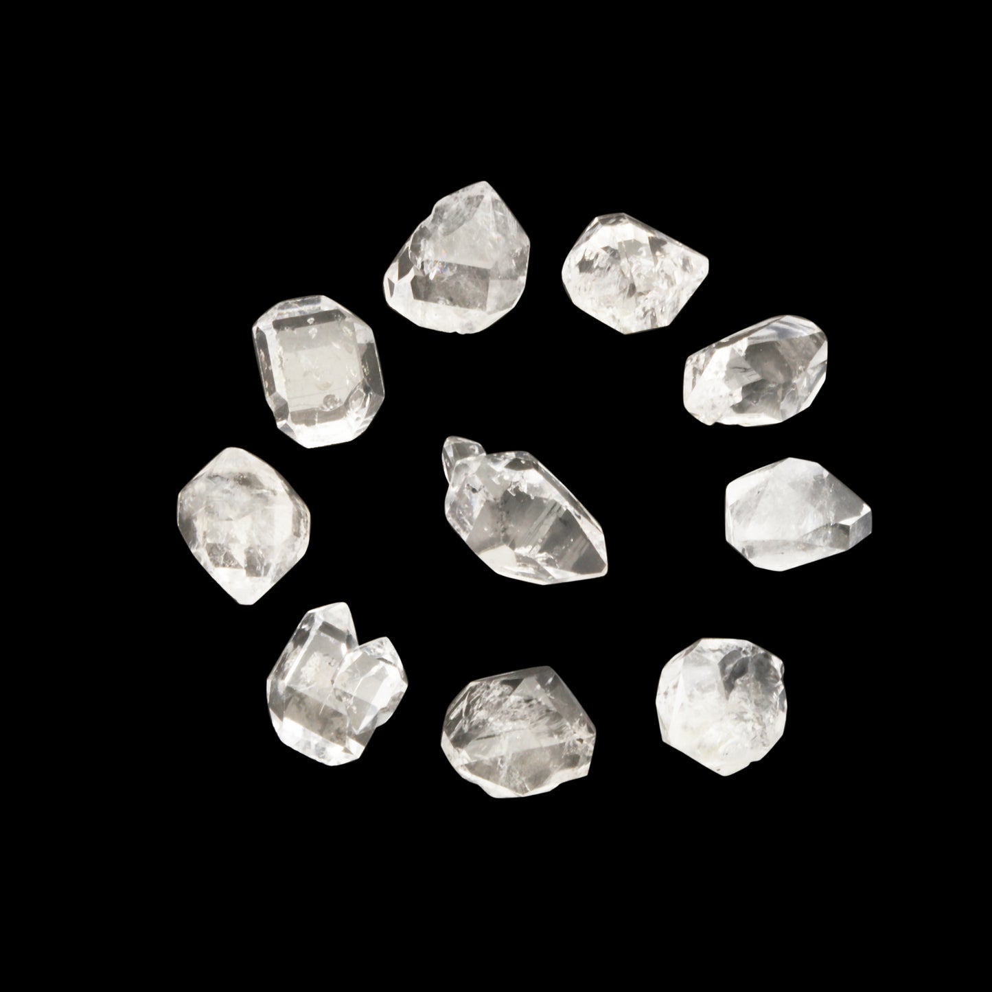 5Pc Lot Herkimer Quartz Rough 21.00 Carats AUCI54