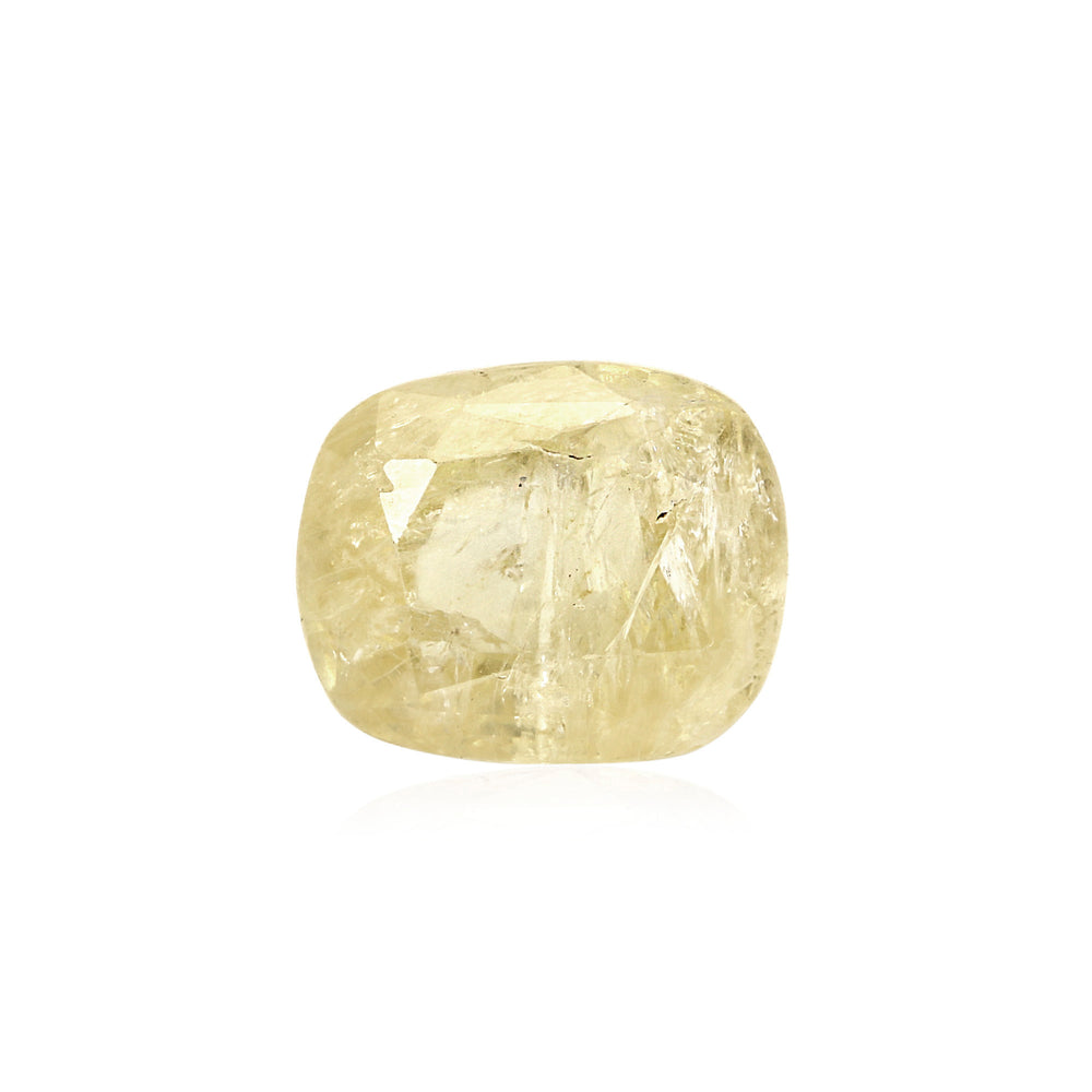 Certified Yellow Sapphire-5.28 Carats (5.80 Ratti) Sri Lanka (Ceylon), SKU:AVZI73