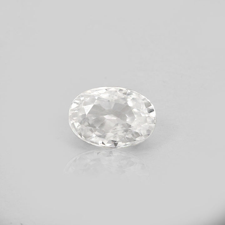 Certified White Zircon 8.27 Cts (9.10 Ratti) AZVW58