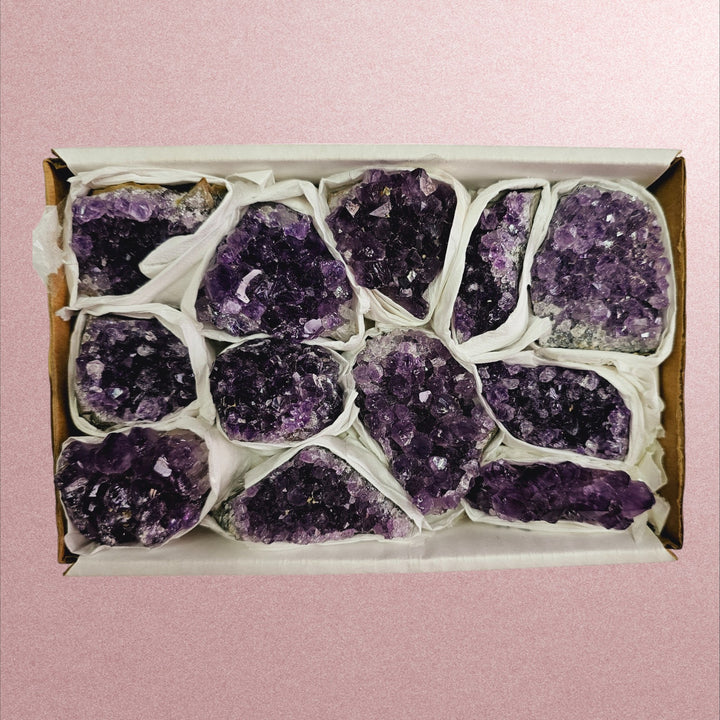 Amethyst Cluster Box (500 Gms)