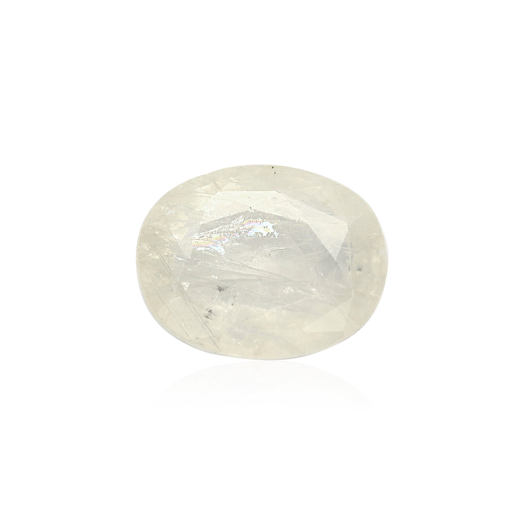 White Sapphire (Pukhraj) 10.53 Cts (11.58 Ratti) Sri Lanka (Ceylon)
