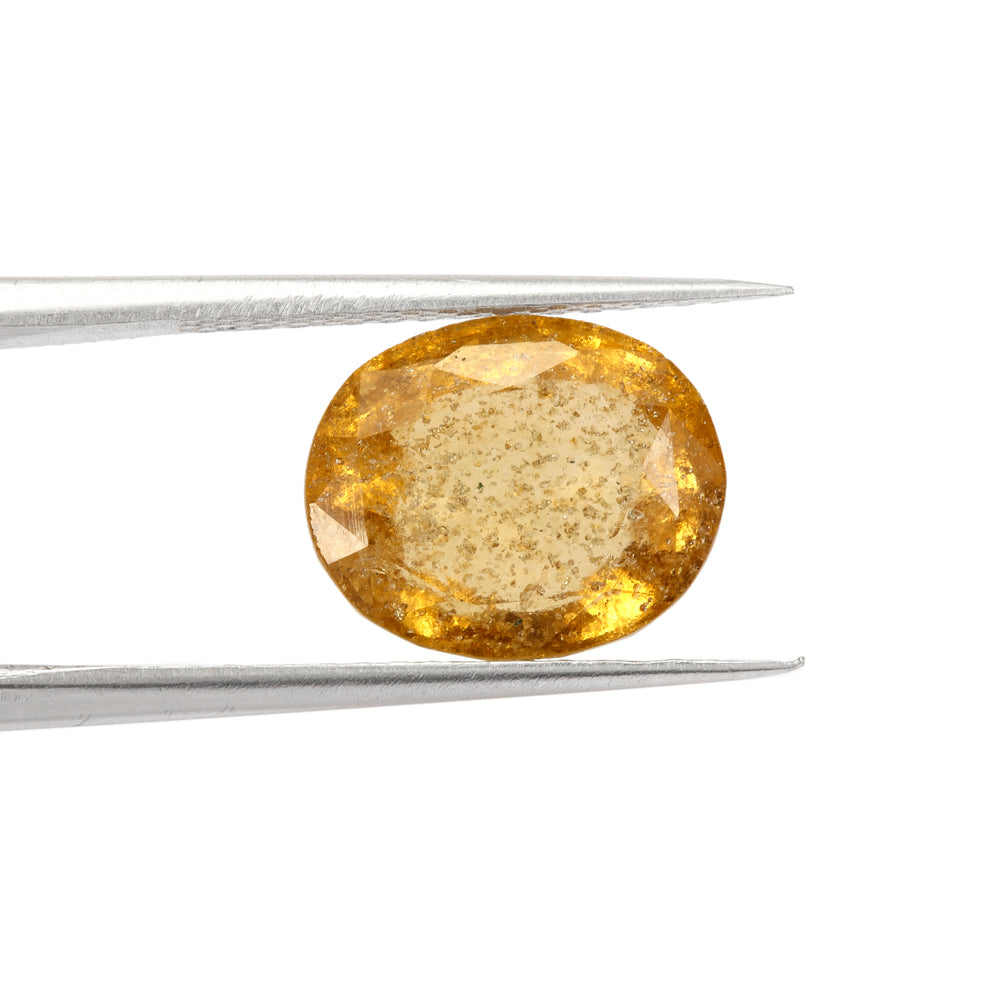 Certified Hessonite (Gomed) 7.81 Cts (8.59 Ratti) Sri Lanka (Ceylon) BCZI20