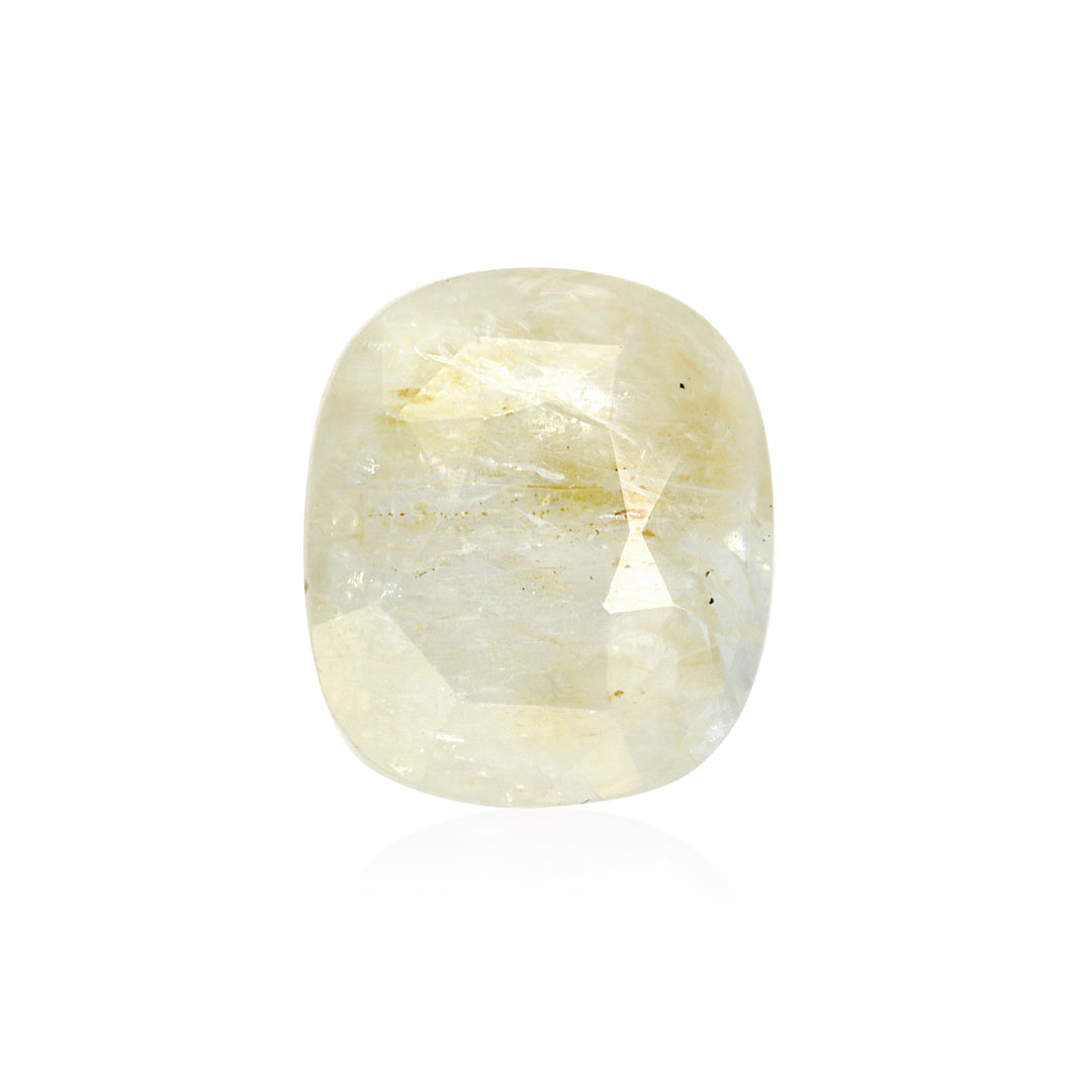 White Sapphire (Pukhraj) 7.17 Cts (7.89 Ratti) Sri Lanka (Ceylon)