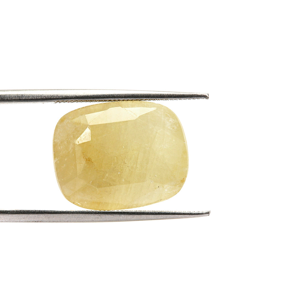 Certified Yellow Sapphire-11.69 Carats (12.85 Ratti) Burma, SKU:BFZI23