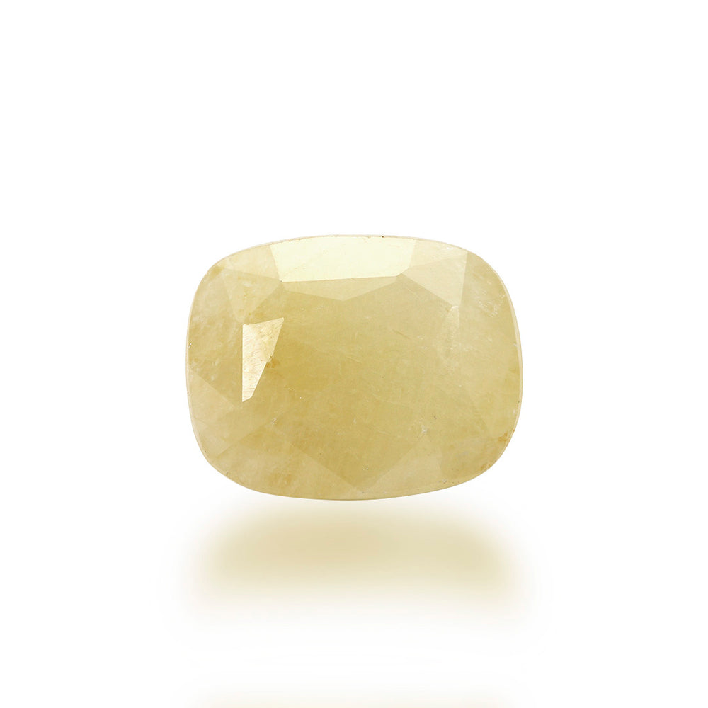 Certified Yellow Sapphire-11.69 Carats (12.85 Ratti) Burma, SKU:BFZI23