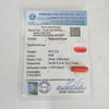 Certified Red Coral (Moonga) 8.01 Cts. (8.81 Ratti) Italy BGZI39
