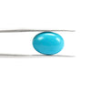 Certified Arizona Turquoise (Firoza) Oval 4.98 Cts (5.47 Ratti)