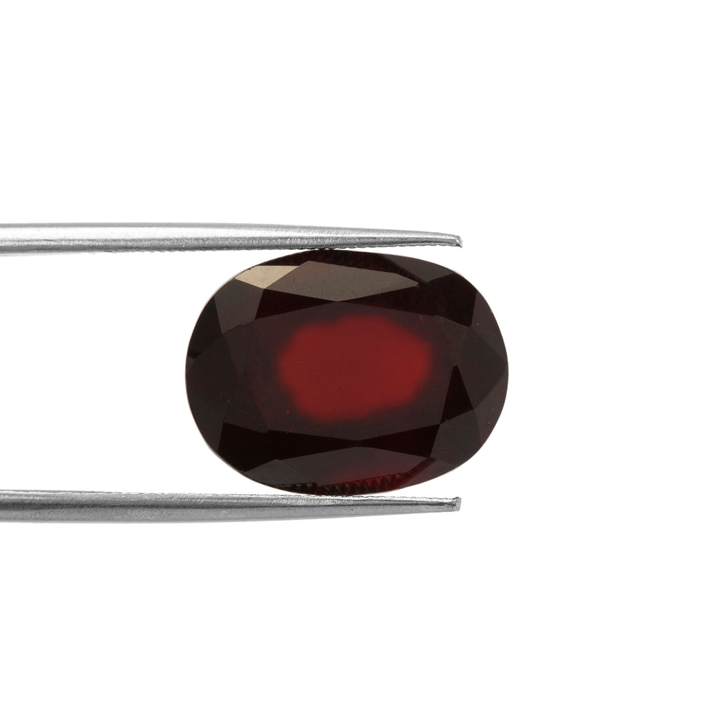 Certified Black Hessonite (Kala Gomed) 9.63 Cts (10.59 Ratti) BXZI50