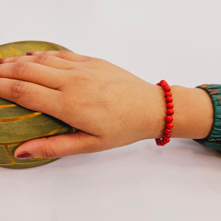 Red Coral Bracelet For Energy and Fulfillment