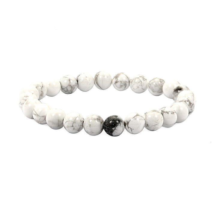 White Howlite Bracelet