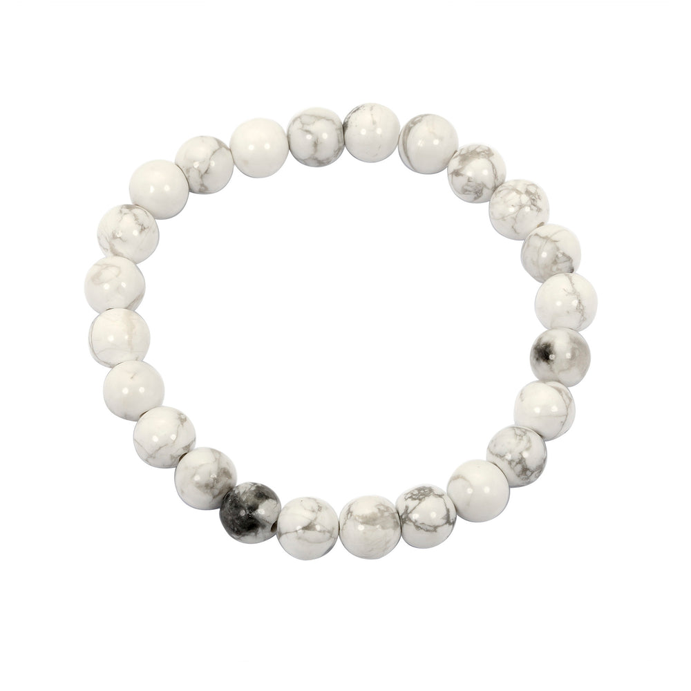 White Howlite Bracelet