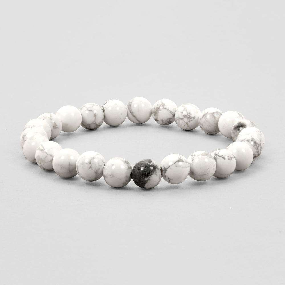 White Howlite Bracelet