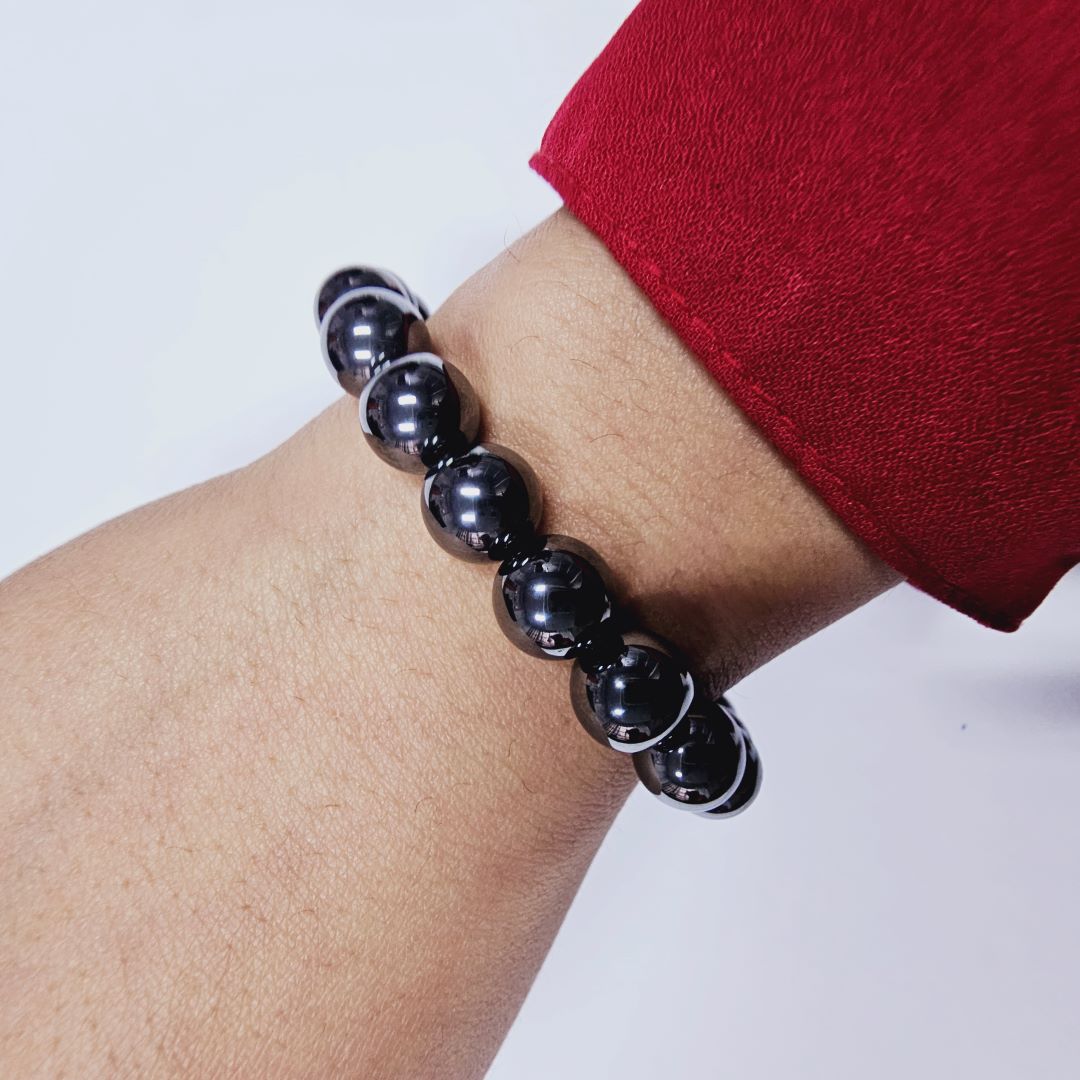 Black Hematite (Smooth) Bracelet