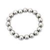 Silver Hematite (Smooth) Bracelet