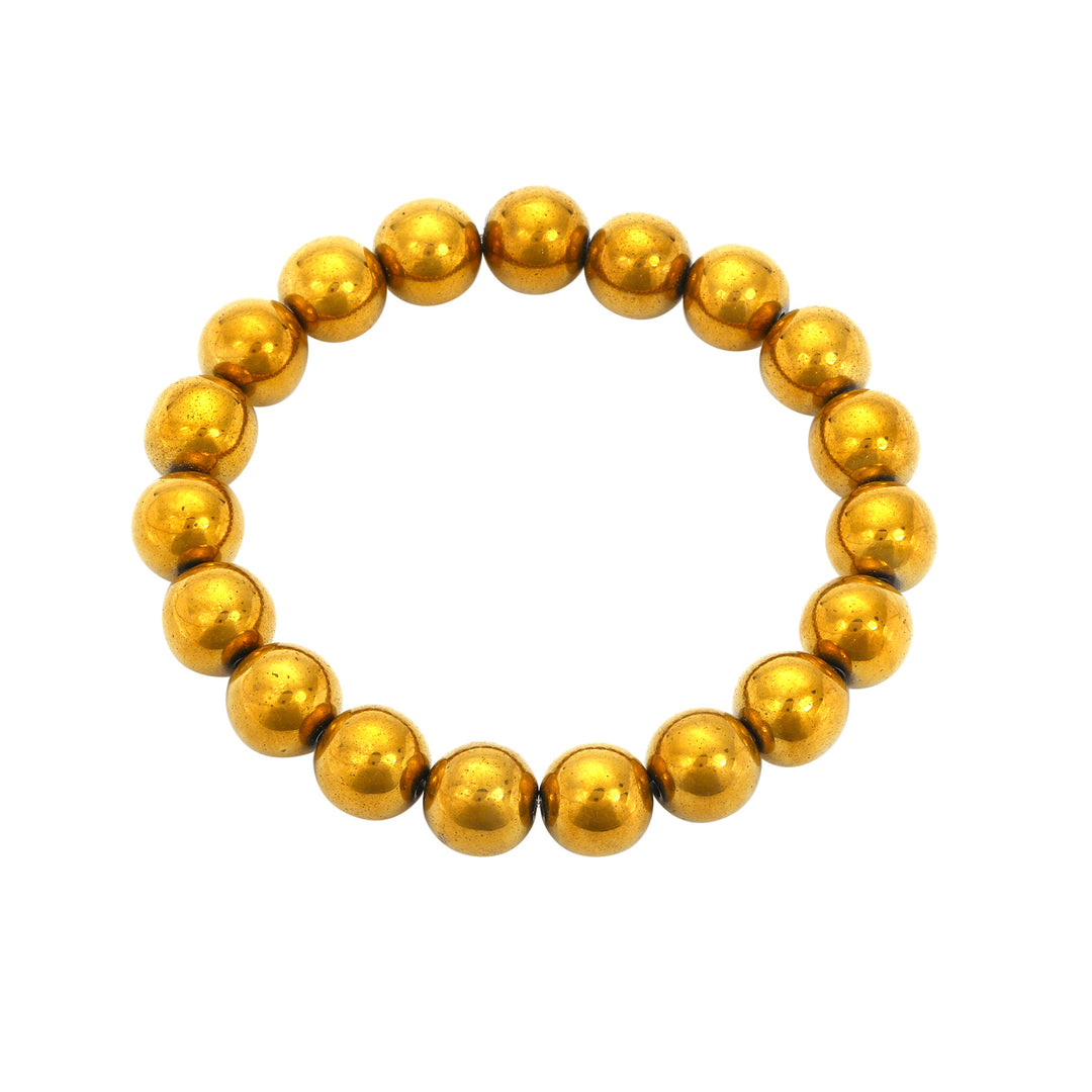 Golden Hematite (Smooth) Bracelet