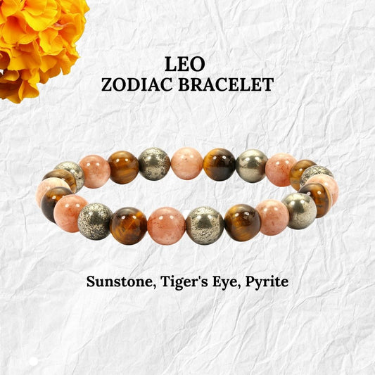 Leo Zodiac Sign Bracelet