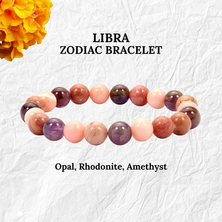 Libra Zodiac Sign Bracelet