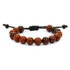 Red Agate Thread Bracelet 10mm