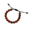Red Agate Thread Bracelet 10mm