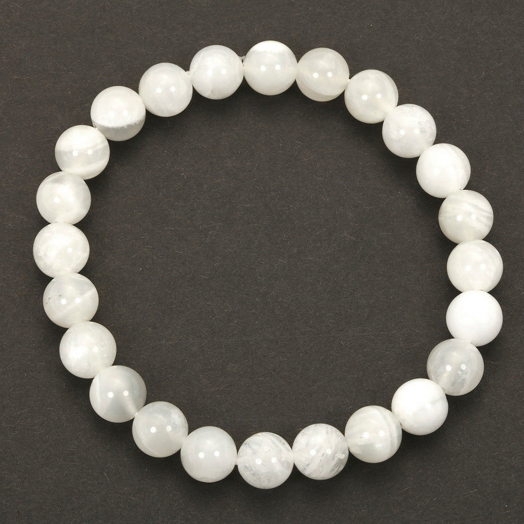 White Moonstone Bracelet