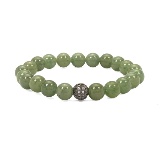 Green Aventurine Ball Bracelet