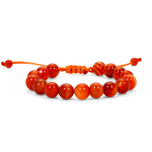 Carnelian Thread Bracelet 10mm