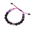 Amethyst Thread Bracelet 10mm